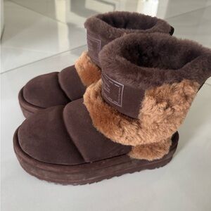 Brown Fur-Lined Boots